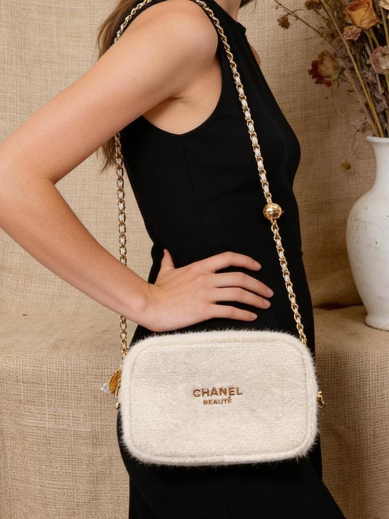 Chanel Роскошный клатч для женщин, мини-сумка через плечо на цепочке