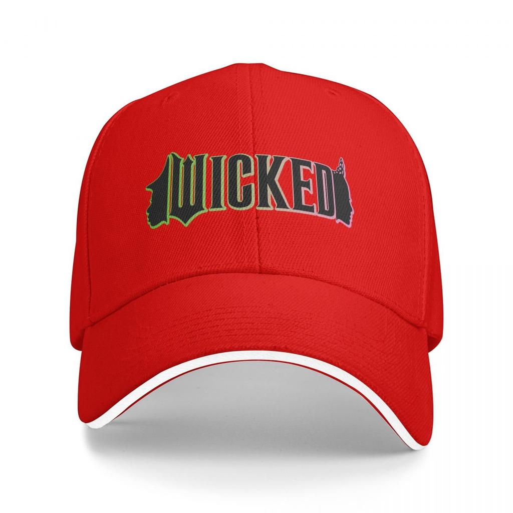 Злые Глинда и Эльфаба Логотип Бейсболки Snapback Бейсбольные Кепки Дышащие Повседневные Кепки Для улицы Унисекс