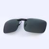 Non-polarized Ultralight Small Clip On Sunglasses Anti-glare Men Day Night Vision Lens Car Driving Glasses