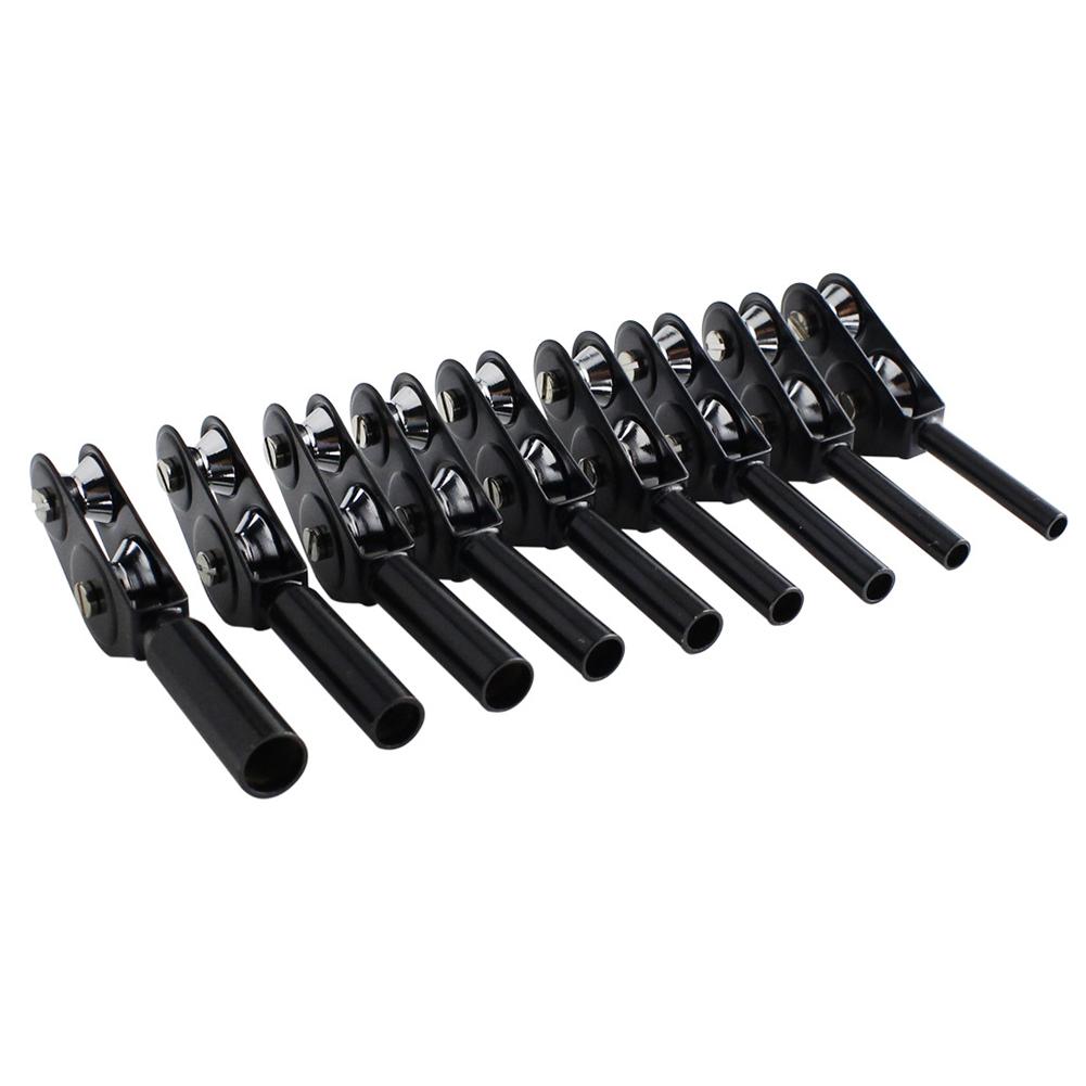 1Pcs Guide Roller Black Detachable For Sea Boats Fishing