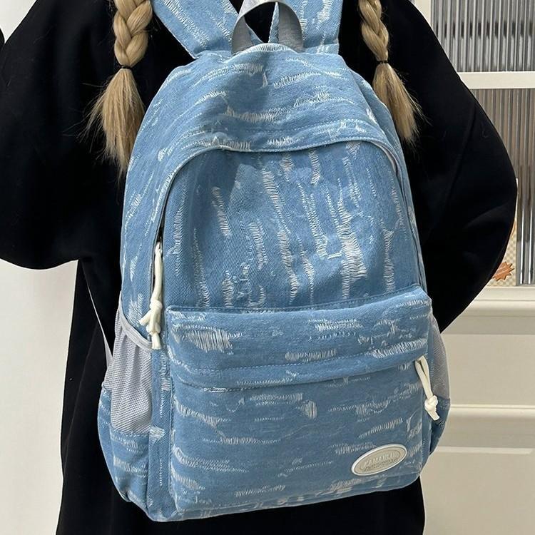 Schoolbag1011 new girl versatile high value cute schoolbag soft girl ins high school students large capacity backpack