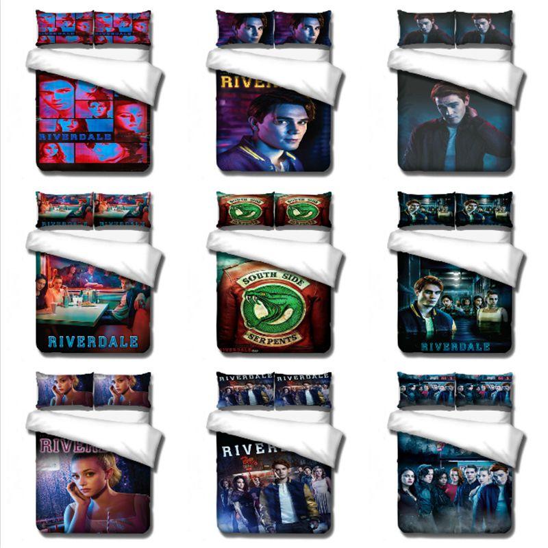 Elegant Riverdale Bedding Set Includes Comfortable Polyester Duvet Cover And Pillowcase