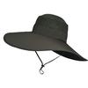 Classic Men Summer Sun Hat Waterproof Large Size 62CM Big Brim Fishing Hat Unisex 15CM Big Eaves Panama Caps Bucket Shade Hats