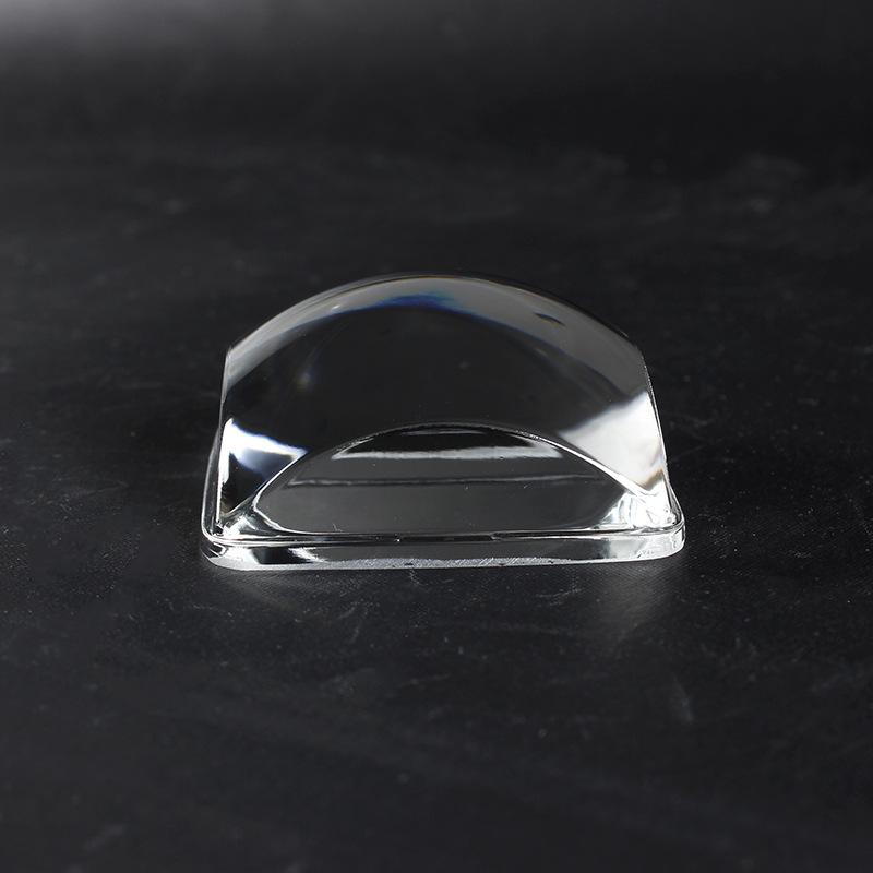 High Transmittance LED Car Light Convex Glass Lens Lampshade