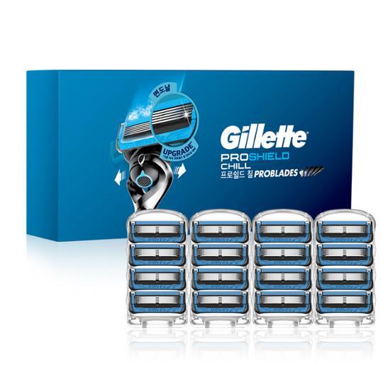 Gillette Razor Blades 16-pack (Skintec/Yellow/Chill/Ultra)