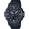 Часы Casio Pro Trek [Официальный японский продукт] Линия Climber Радиоуправляемые солнечные часы Сделаны из биомассы PRW-61FC-1JF Мужские Черные