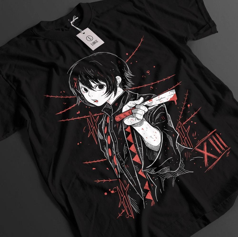 Tokyo Ghoul Shirt Juuzou Suzuya Tshirt Kaneki TShirt Touka Top Horror Anime Tee