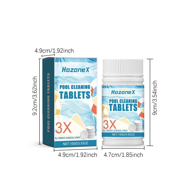 Swimming Pool Care Tablets Advanced Stain Remover and Odor Control for Safe and Hygienic Water