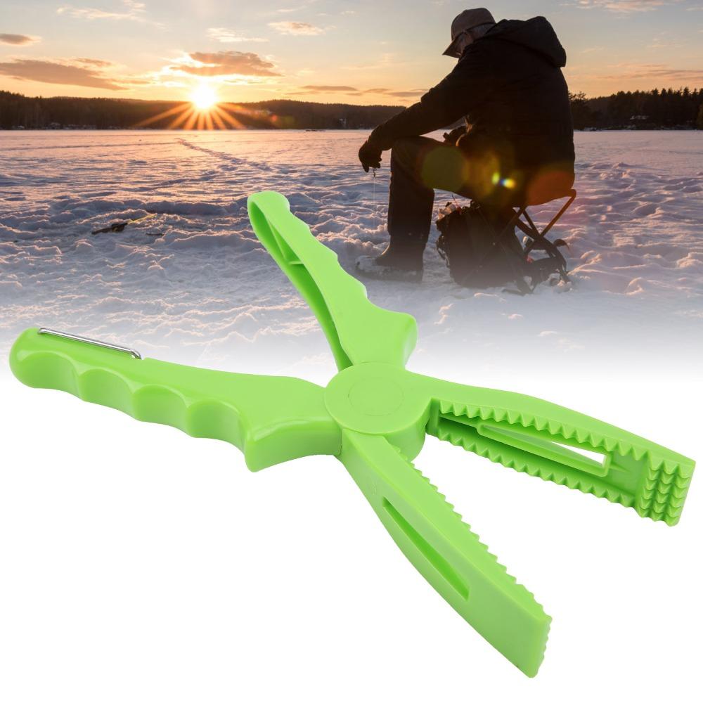 2PCS 20.5cm Fish Clamp Grip 3 Colors Fish Clip Portable Fish Gripper for Fishing Enthusiasts