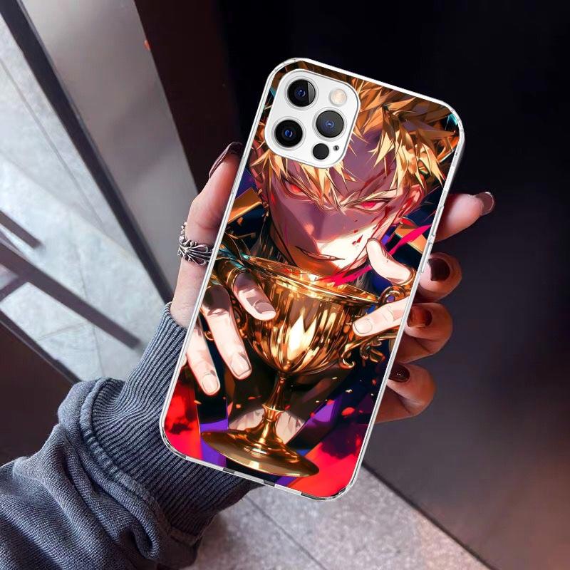 Чехол для телефона Fate Zero Stay Night Гильгамеш для iPhone 17 Air 11 13 Mini 14 15 Plus 16 12 Pro Max 16E SE 7 8 Рисунок Мягкий ТПУ Задняя панель