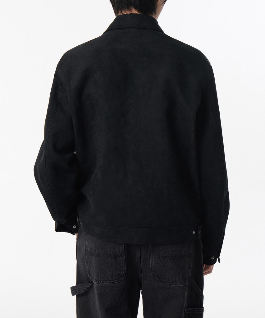 Musinsa Standard Synthetic Suede Work Jacket [Black]