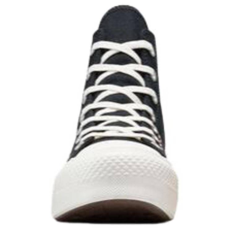 Converse Chuck Taylor All Star Lift Comfortable Versatile Trendy High-Top Canvas Shoes Women Sneakers Black A15007C