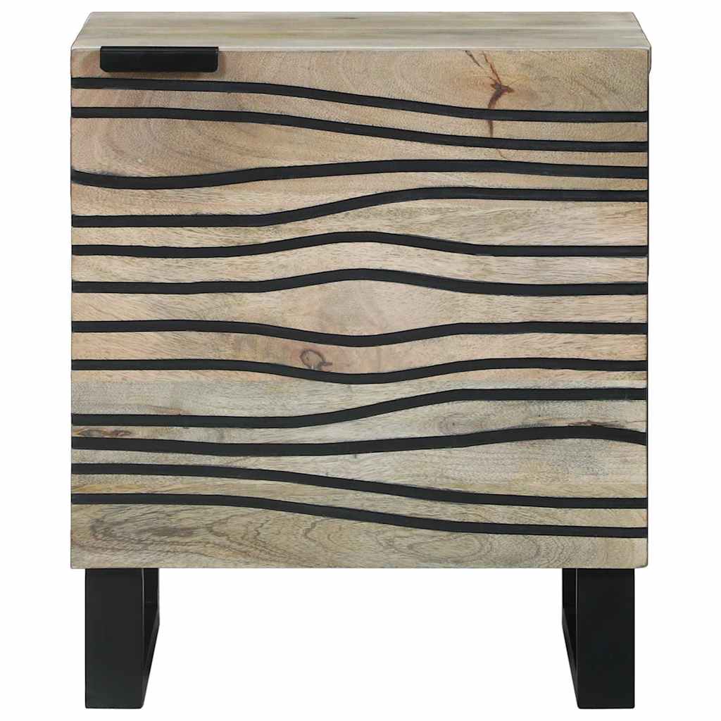 Nightstand White 40 x 33 x 46 cm Engineered Wood