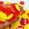 50 шт. 25 мм Двусторонние Двухцветные Счетные Жетоны Математические Игры Монтессори Детские Образовательные Игрушки Классные Принадлежности Обучение
