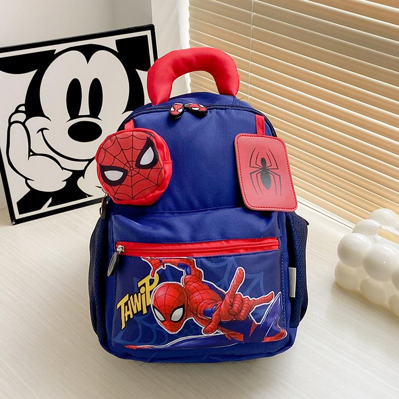 Cartoon Anime Boys And Girls Backpack Kindergarten Elementary School Bag Children'S Backpack