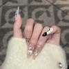 Pure Hand-wearing Nails Ins Cute Style Nude Color Removable Fake Nail Patch Nail Art