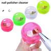 Очиститель шлифовальной головки для ногтей, съемный ящик для очистки шлифовальной головки из мягкой и твердой стальной проволоки