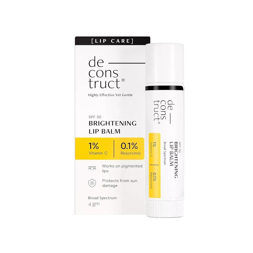 Deconstruct Brightening Lip Balm Spf 30 For Dark,Pigmented, Dry Lips 4gm