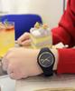 ICE-WATCH 024524 Ice Glam Forest Twilight Small Plus 37mm Silicone Gold Bezel Navy Blue 3-Hand Women's Analog Wrist Watch 10 ATM Water Resistant
