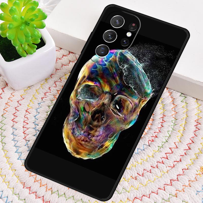 Крутой Жуткий Череп Чехол для Телефона для Samsung Galaxy note 10 pro S26 Ultra S23 S24 FE S25 S21 S22 PLUS противоударный Чехол