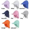 1PC Children's Sunscreen Visor Hat Travel Beach Headwear Summer Breathable Mesh Quick-drying Cap Outdoors Baby