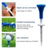 20Pcs Golf Tee Height Adjustable Sharp Tip Plastic Golf Holder Golf Training Aid Driving Range Indoor Outdoor Golf Spike Set