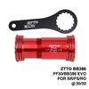 ZTTO MTB Дорожный BB386 EVO PF30 30 Горный Велосипед Каретка Ось 30мм Основной Вал Центральное Движение Press Fit Каретка