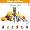 Manual Juicer for Citrus Fruits Handheld Lime Squeezer Heavy Duty Metal Juicer Extractor Tool for Cocktails And Drinks