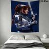 Chappell Roan Wall Tapestry Aesthetic Wall Hanging Printed Fabric Blanket Decorative Tapestries for Bedroom Living Room Home Decor