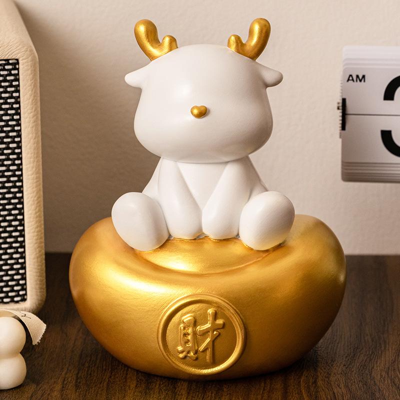 Творческий Новогодний Богатство Украшения Дома Талисман Гостиная Вход Рабочего Стола Украшения Новоселье Новый Дом Подарочные Украшения