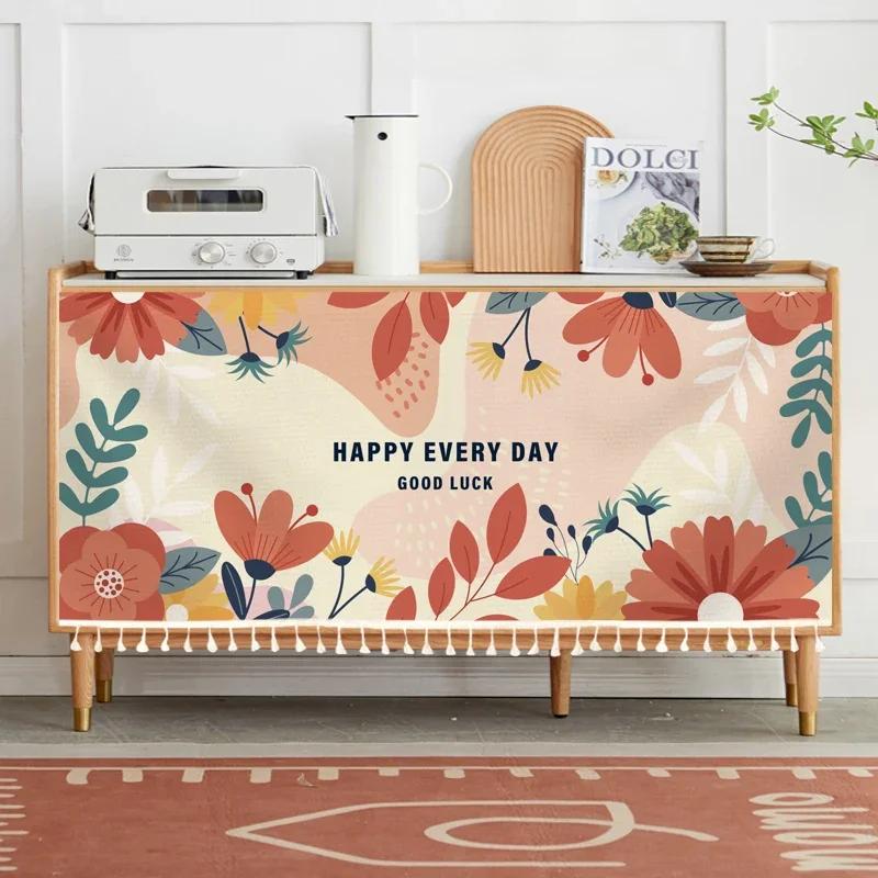 Cabinet Curtain for Kitchen Short Curtains Privacy Closet Cover Dust-Proof Under Sink Curtains for Small Kitchen Storage Room