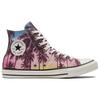 Converse Chuck Taylor All Star Удобные Универсальные Высокие Кеды из Канваса Унисекс Кроссовки Закат-Пальма 171279C