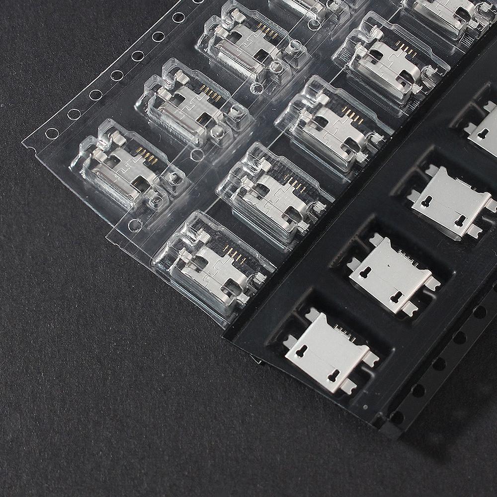 12 значений*5 шт. набор разъемов Micro USB, 5-контактный разъем USB для телефонов, DIY-электроники и прототипирования печатных плат