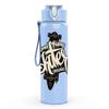 1PC Graffiti Street Culture Letter Art Print 750ml Color Plastic Sports Water Bottle Leakproof Flip Straw Lid Suitable for Sports Office Home Use
