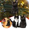 Lucky Black Cat High-quality Acrylic Car Pendant Backpack Accessories, Hunging Tree Christmas H Z0S0