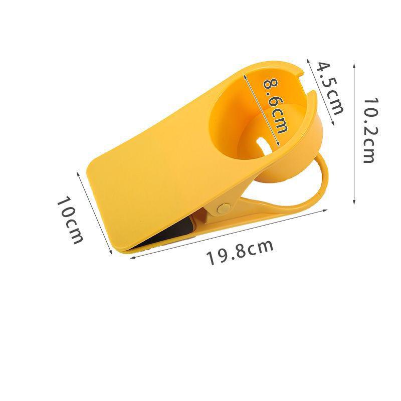 Креативный держатель для чашки для кофейного напитка, боковая полка для чашки с водой, офисный настольный компьютерный стол, фиксированный держатель для чашки, зажим для хранения на столе