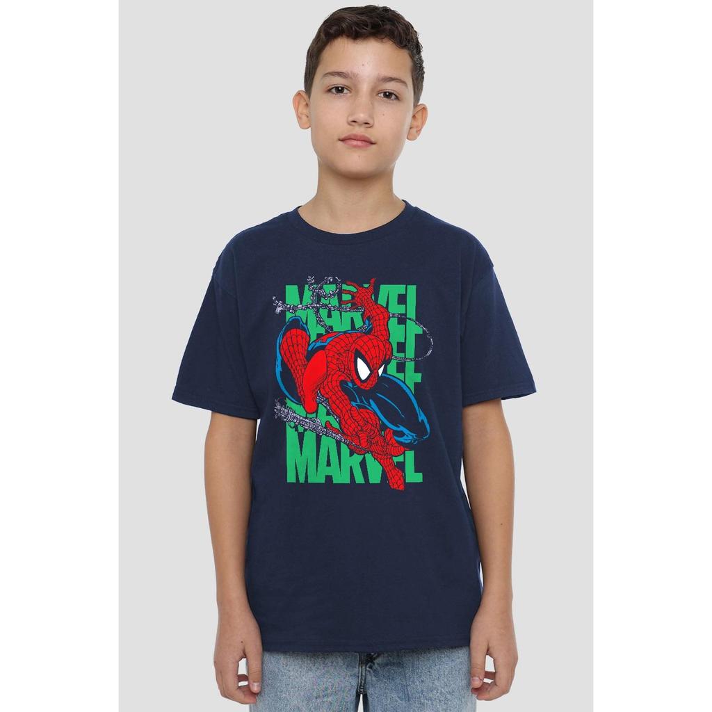 Spider-Man Childrens/Kids Wall Crawling T-Shirt