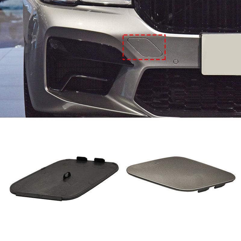 For BMW F90 LCI Car Front Bumper Tow Hook Cover Cap Accessory Black White Silver Gray For BMW M5 - 51118746626