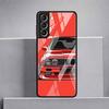 Японский стеклянный чехол со спортивными автомобилями JDM для Samsung Galaxy S22 S20 FE S21 Plus, чехол для телефона S10 5G S9 Note 20 Ultra 10 Lite Shell