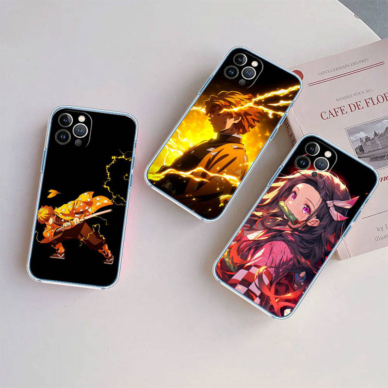 IR6 Demon Slayer Case for Motorola E22S E7 G6 G7 G8 G9 Plus Power Play G10 G20 G04 E30 E40 E22 E20 E13 E15 G22 G23 G05 G75 G35 G55