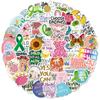 50 Mental Health Stickers Knowledge Education Stickers Suitcase Guitar Laptop Helmet Refrigerator Stickers