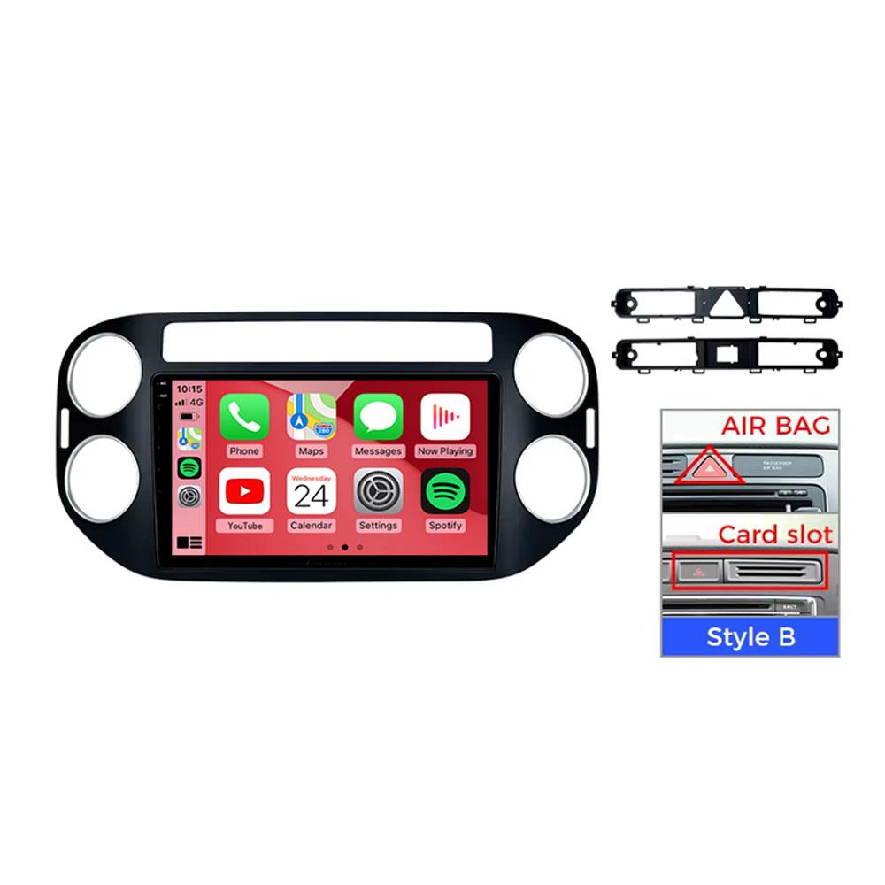 Android 14 автомобильное радио для Volkswagen VW Tiguan 2006 2010 2016 Golf Plus беспроводной Carplay автомобильный стерео мультимедийный плеер WIFI