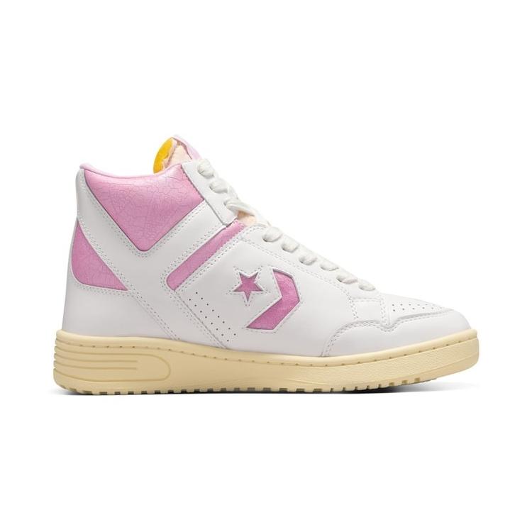 Converse Shai Gilgeous-Alexander x Weapon High Vintage White Winsome Orchid унисекс кроссовки розовые A13355C