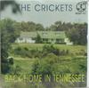 7-дюймовая пластинка CRICKETS - Back Home In Tennessee RCEP111 ROLLERCOASTER 1990 UK Рок Б/У