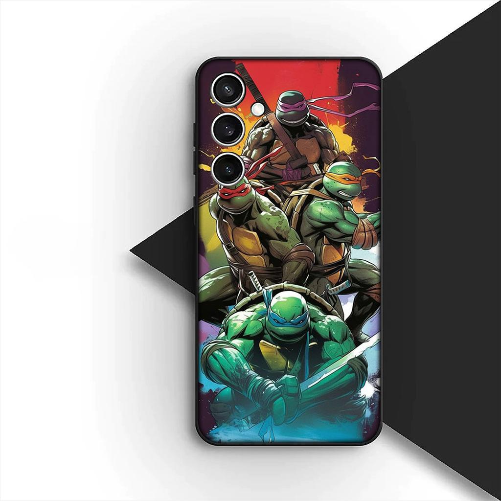 Casing for Apple iPhone 17 Pro XS Max Air 6 7 8 Plus 5 + SE 2022 SE2 16E Phone Cover Soft Case Ninjas Poster Turtles Wallpaper