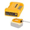 Держатель-адаптер для ременной пряжки с аккумулятором Li-ion 18V 20V DeWalt DCB200 DCB205, зарядное устройство USB Type-C, Power Bank