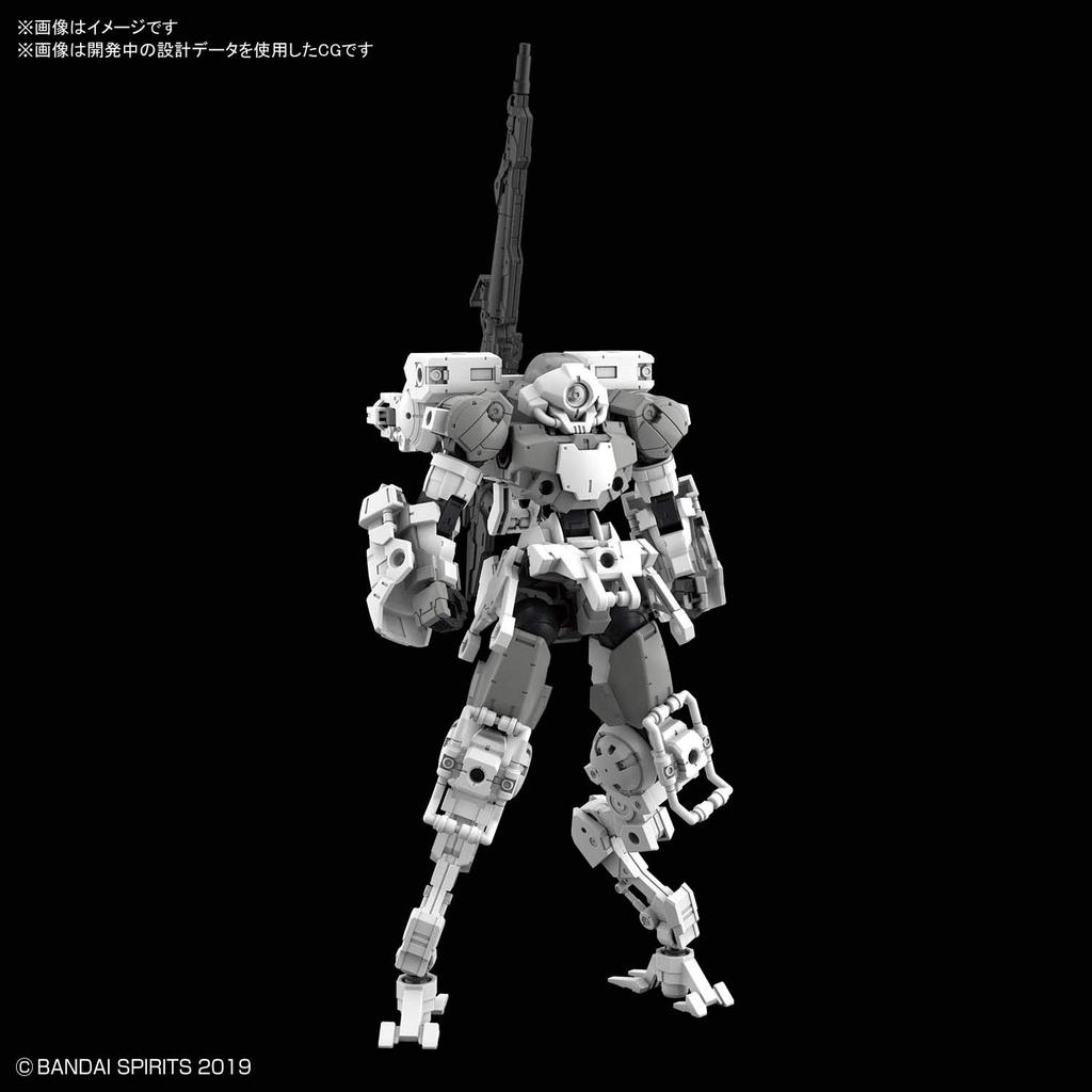 BANDAI SPIRITS 30MM bEXM-15 Портанова (Спецификация пространства) [Серый] Пластиковая модель в масштабе 1/144 с цветовой кодировкой