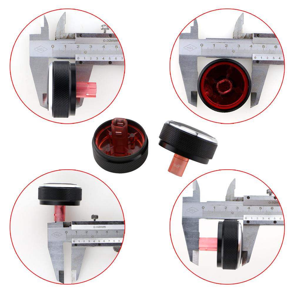 Ручки переключателя управления климатом для Hyundai Solaris 2017 - 2025 Ручка кондиционера для Kia Rio K2 KX Cross Кнопка AC