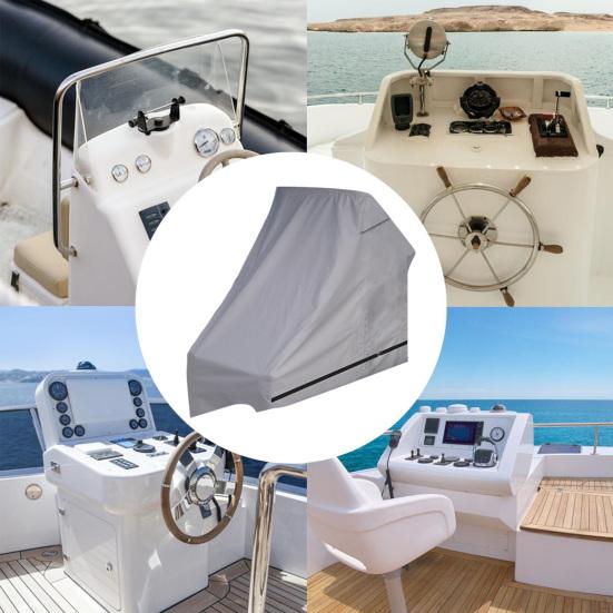 Транспортировочный чехол для яхты 210D Оксфордская ткань Складной Пылезащитный чехол Защита от УФ-лучей Водонепроницаемый дизайн Легкая установка