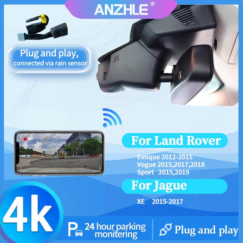 ANZHLE 4K DVR Dash Camera For Land Rover And Sport Evoque for Jaguar XE OEM Car Sony Lens Video Recorder Recording PP6